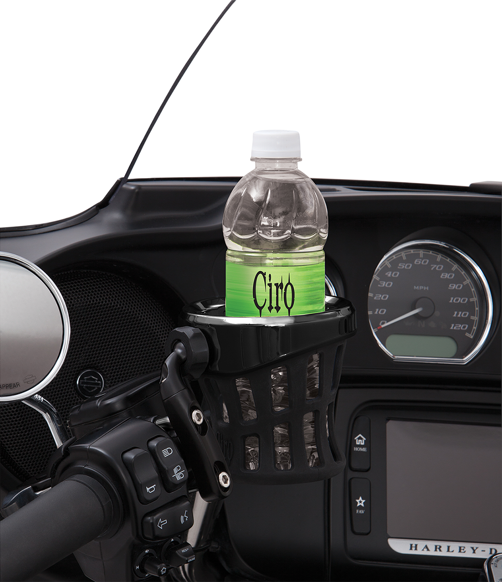 CIRO Drink Holder - Perch Mount - Black 50611 - Cycle City Outdoors