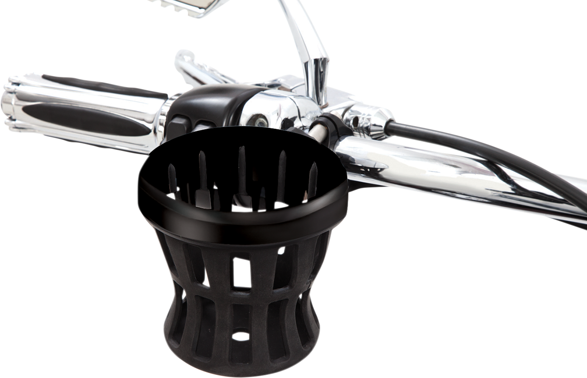 Ciro Drink Holder - 7/8" - 1" Handlebar Mount - Black 50613 - Cycle City Outdoors