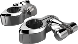 Ciro Pinless Clevis Clamp - Chrome 60002 - Cycle City Outdoors