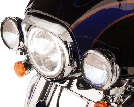 Ciro Headlight Bezel - Chrome 45210 - Cycle City Outdoors