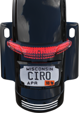 Ciro Taillight/License Plate Holder - Black 40052 - Cycle City Outdoors