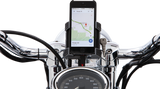 CIRO Smartphone/GPS Holder - without Charger - Chrome 50312 - Cycle City Outdoors