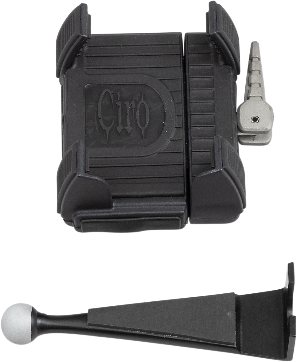 CIRO Smartphone/GPS Holder - w/o Charger - Black 50316 - Cycle City Outdoors