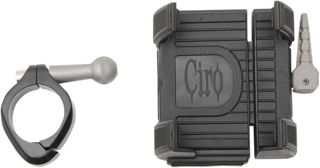 Ciro Smartphone/GPS Holder - w/o Charger - Black 50315 - Cycle City Outdoors