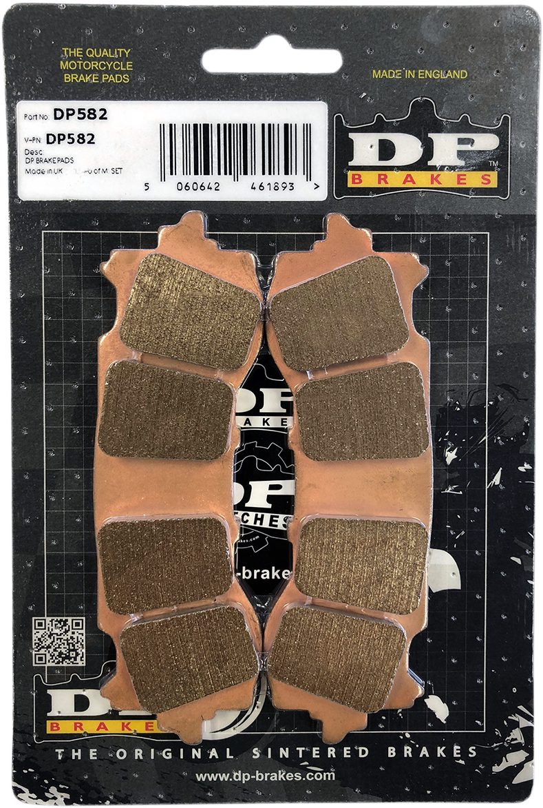 DP BRAKES Standard Brake Pads - GL1800 Gold Wing DP582 - Cycle City Outdoors