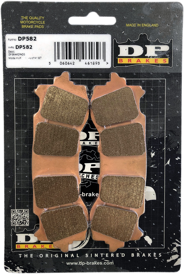 DP BRAKES Standard Brake Pads - GL1800 Gold Wing DP582 - Cycle City Outdoors