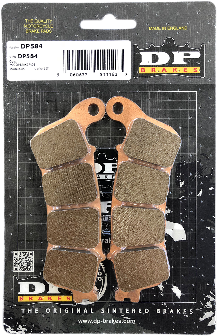 DP BRAKES Standard Brake Pads - GL1800 Gold Wing DP584 - Cycle City Outdoors