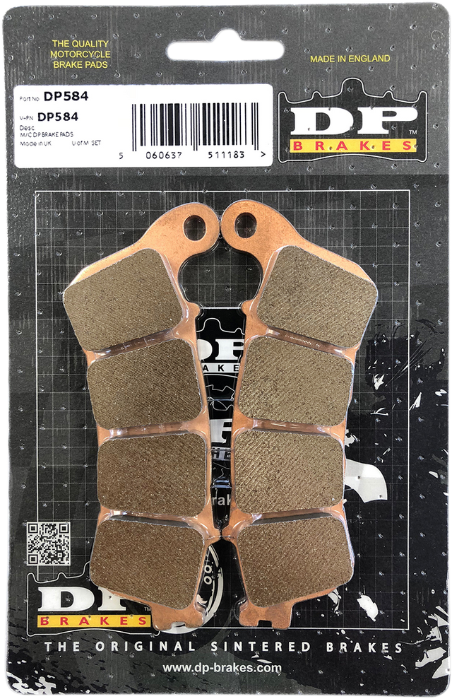 DP BRAKES Standard Brake Pads - GL1800 Gold Wing DP584 - Cycle City Outdoors