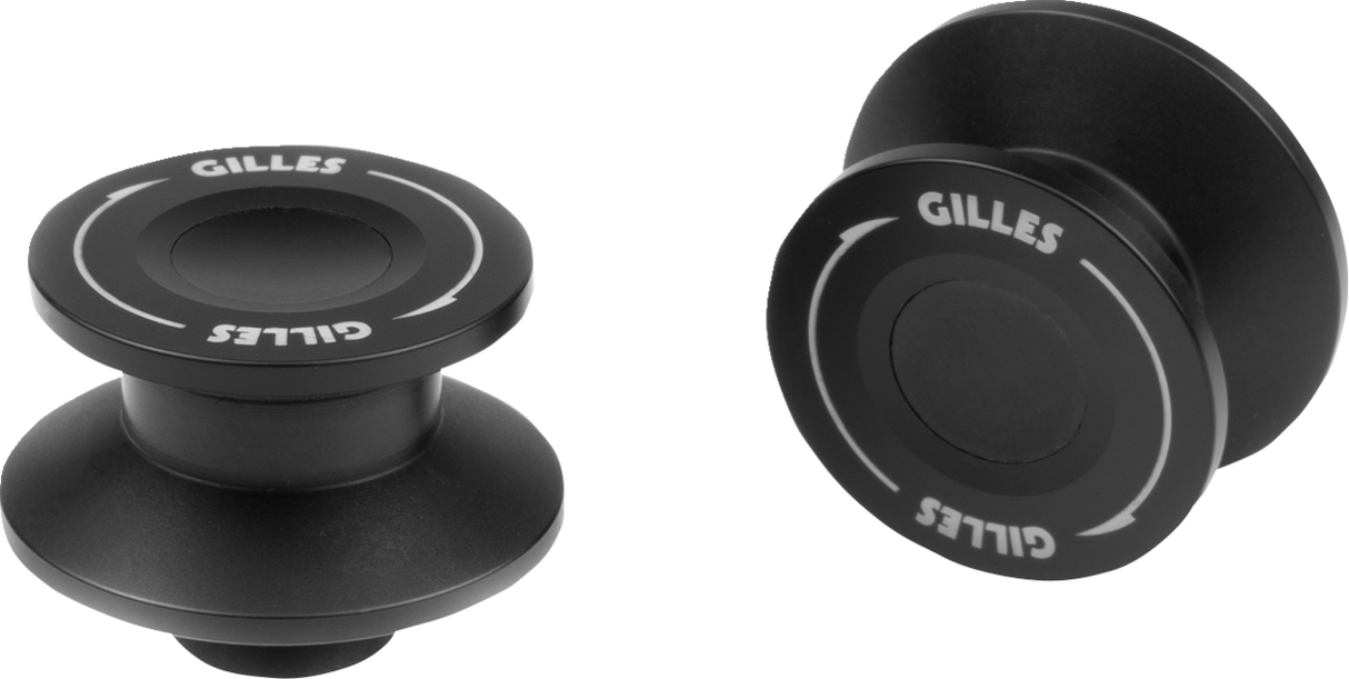 GILLES TOOLING Swingarm Spool - Black PSA2-M6-BD