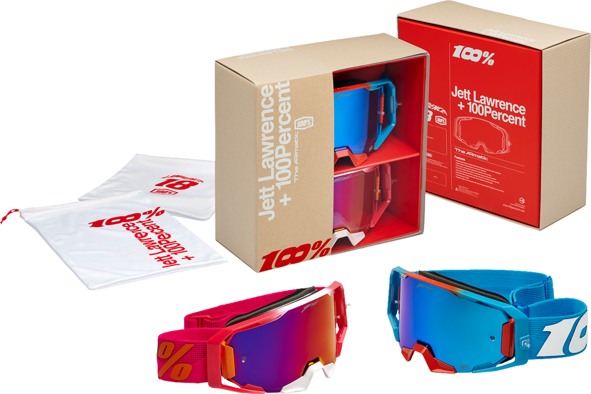 100% ARmatic Goggles - Jett Lawrence - Limited Edition - 2 Pack 50063-00001