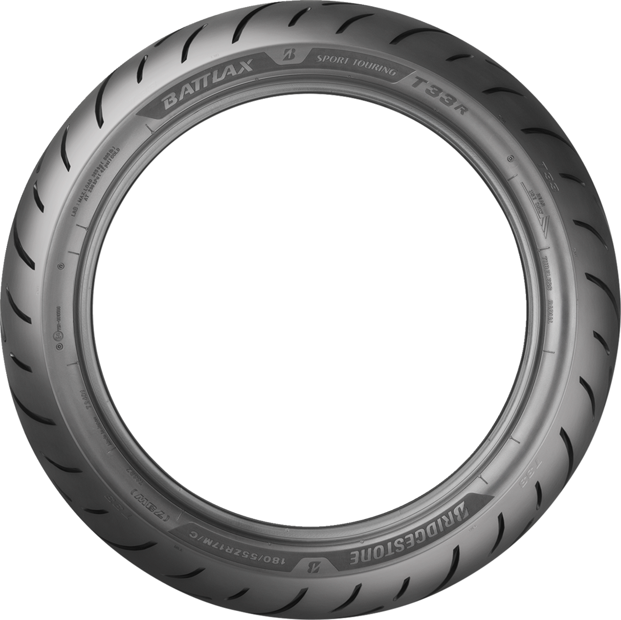 BRIDGESTONE Tire - T33 - Rear - 190/50ZR17 - 73W 20065