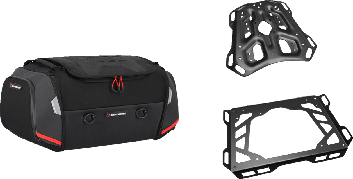 SW-MOTECH Rackpack Tail Bag System - Black - Yamaha Super Tenere '10-'24 GPT.06.148.30000