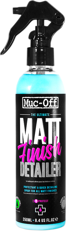 MUC-OFF USA Matt Finish Detailer - 250ml 20004US - Cycle City Outdoors