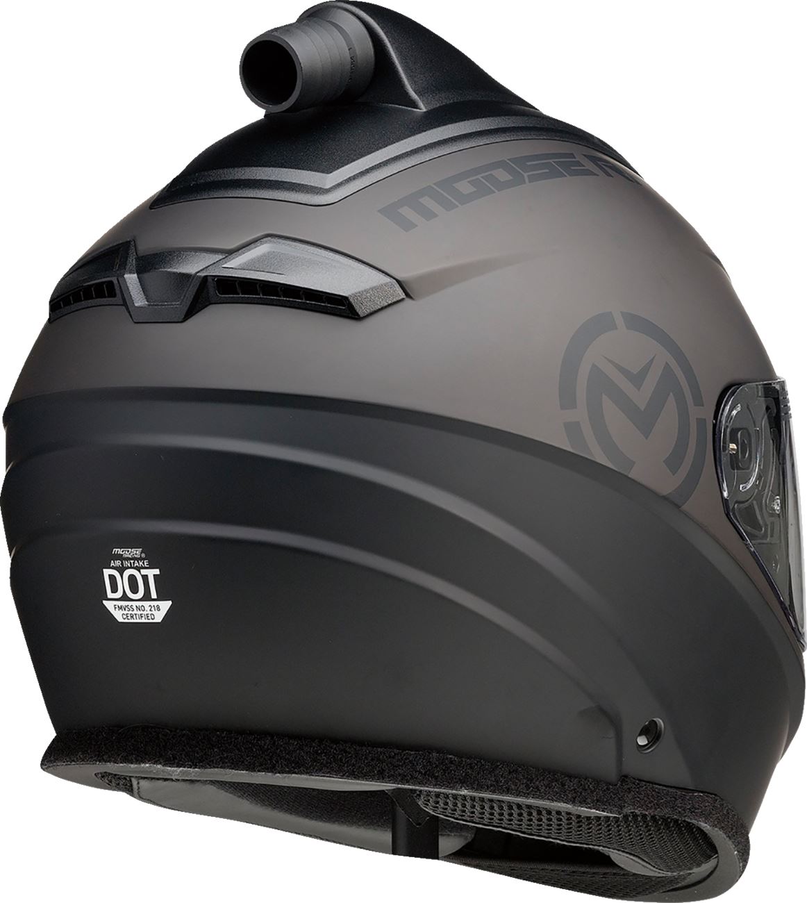 MOOSE RACING Air Intake Helmet - Black - Cycle City Outdoors