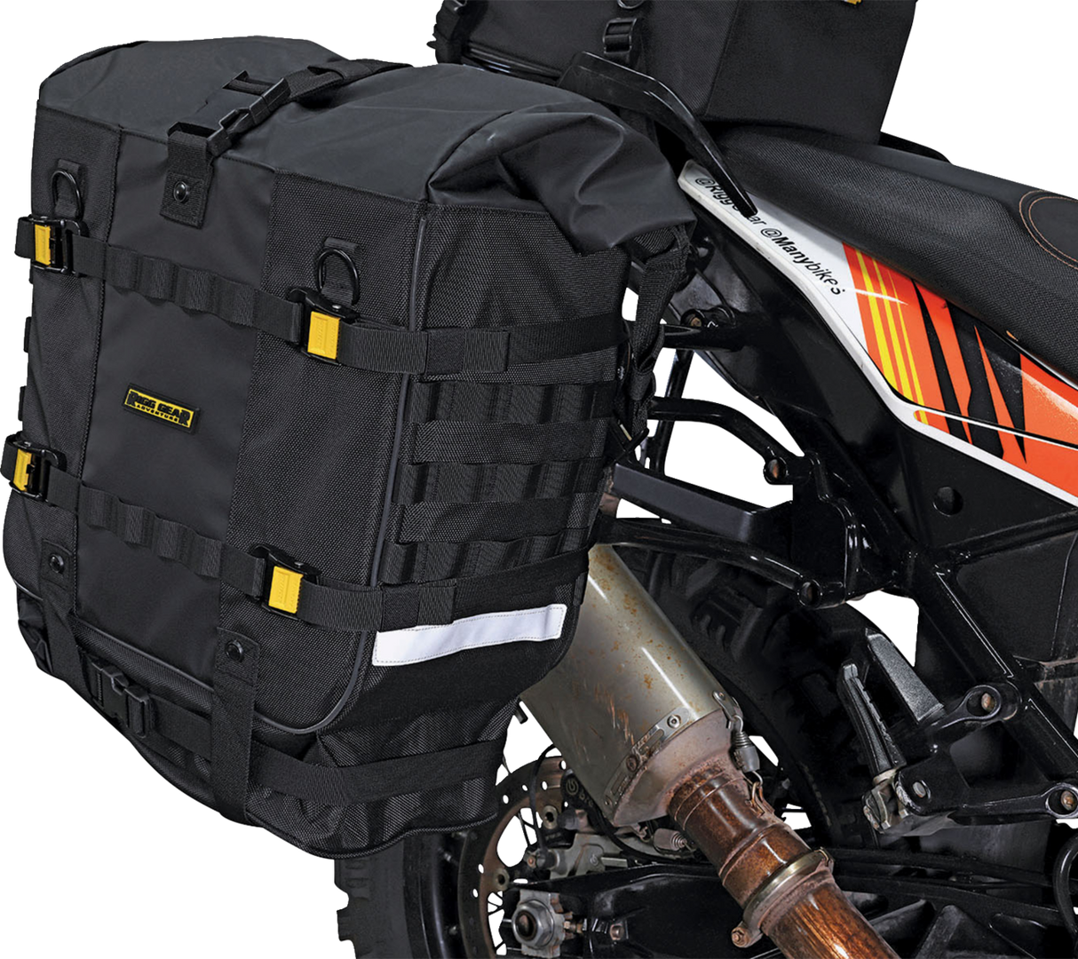 NELSON RIGG Trails End Adventure Saddlebags - Black RG-2050