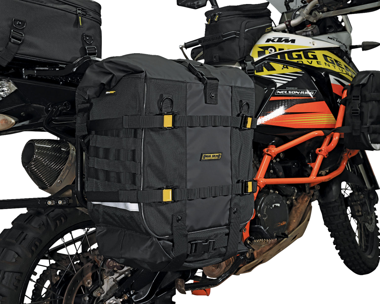 NELSON RIGG Trails End Adventure Saddlebags - Black RG-2050