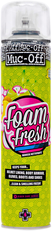 MUC-OFF USA Foaming Helmet Freshener - 13.5 U.S. fl oz. - Aerosol 199US - Cycle City Outdoors