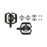 LOOK GEO TREKKING ROC Pedals - Single Side Clipless with Platform, Chromoly, 9/16"