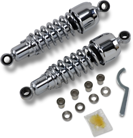 DRAG SPECIALTIES SHOCKS Replacement Shock Absorbers - Chrome - 11.5" C16-0131NU - Cycle City Outdoors