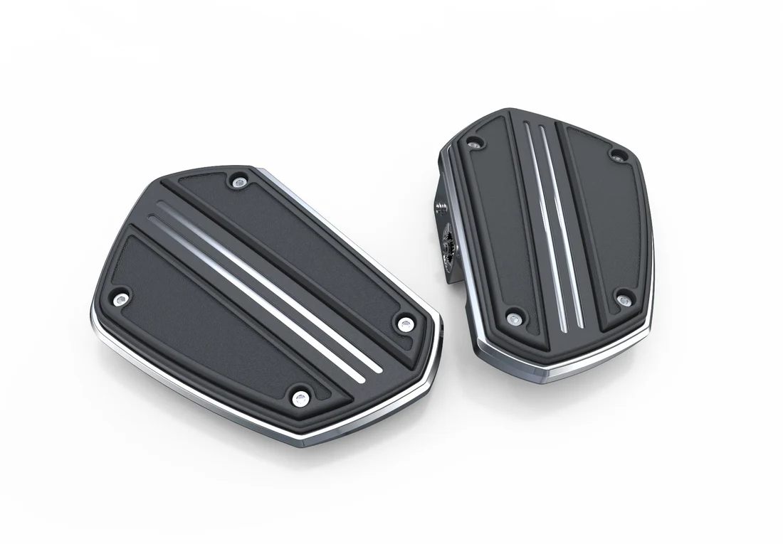 Goldstrike - Goldwing Twin Rail Floorboards - 68201 fits 2001 & Up Honda GL1800 - Cycle City Outdoors