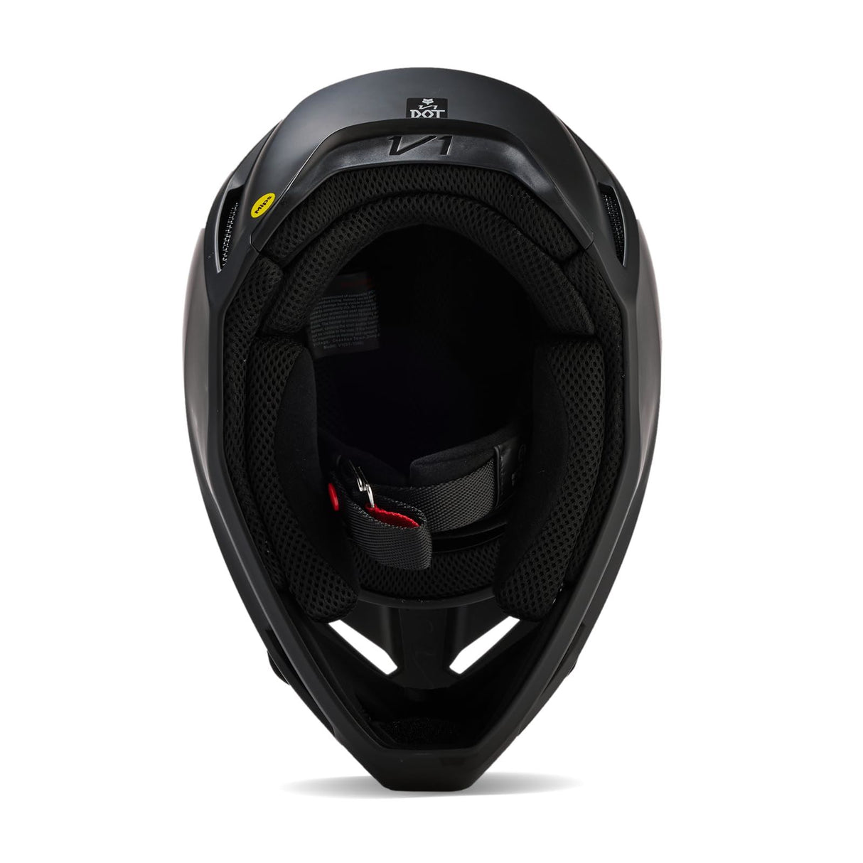 Fox Racing - V1 Solid Helmet - Matte Black - XL (Open Box)