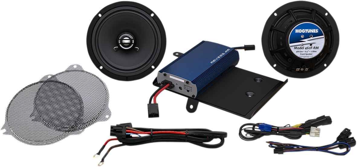 Hogtunes - Front Speaker Kit - 225-Watt Amp G4 SG KIT-RM - Cycle City Outdoors