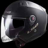 LS2 - Infinity II Open Face Helmet - Matte Black - L