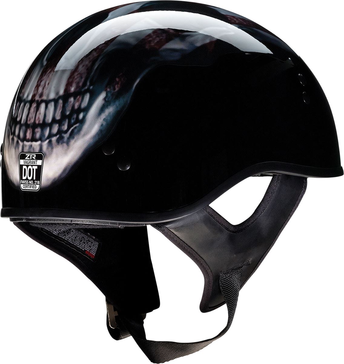 Z1R Vagrant Helmet - USA Skull