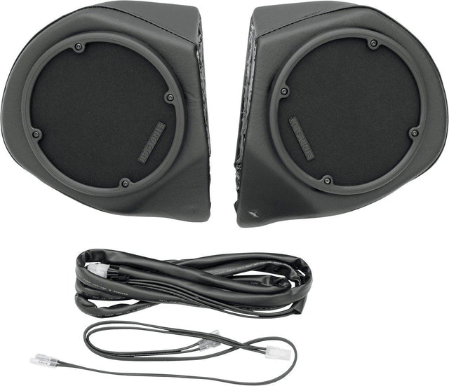 Hogtunes - Rear Speaker Pods for 1994-2013 King Tour Paks¬Æ - Cycle City Outdoors