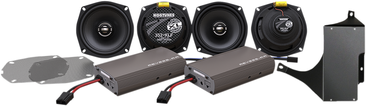 Hogtunes - Dual Amp/Speaker Kit - Ultra XL ULTRA KIT-XL - Cycle City Outdoors