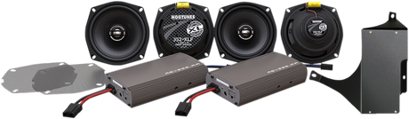 Hogtunes - Dual Amp/Speaker Kit - Ultra XL ULTRA KIT-XL - Cycle City Outdoors