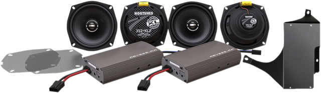 Hogtunes - Dual Amp/Speaker Kit - Ultra XL ULTRA KIT-XL - Cycle City Outdoors