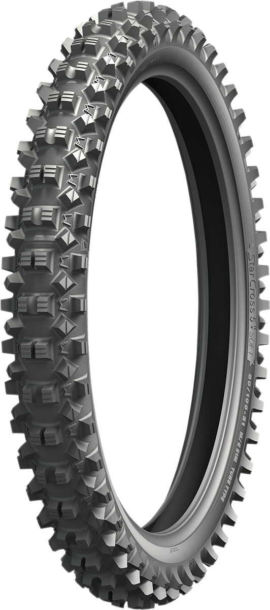 MICHELIN Tire - StarCross 5 Soft - Front - 70/100-19 - 42M 39526 - Cycle City Outdoors