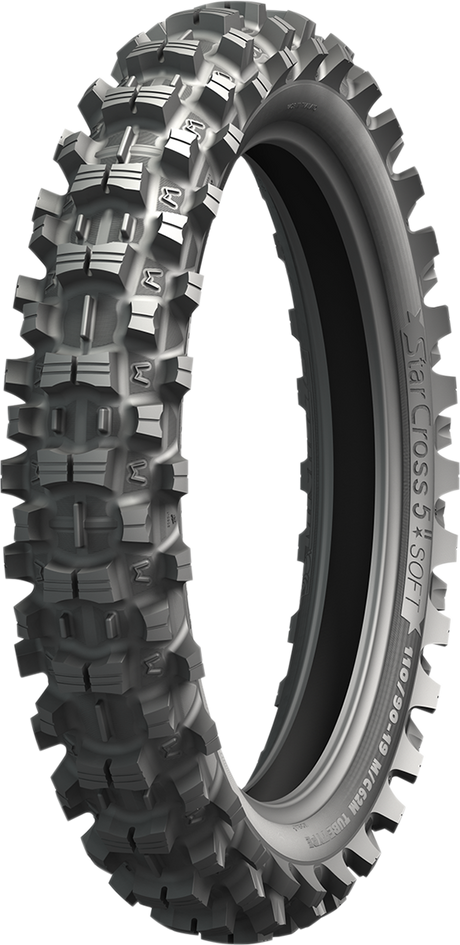 MICHELIN Tire - StarCross 5 Soft - Rear - 90/100-14 - 49M 62955 - Cycle City Outdoors