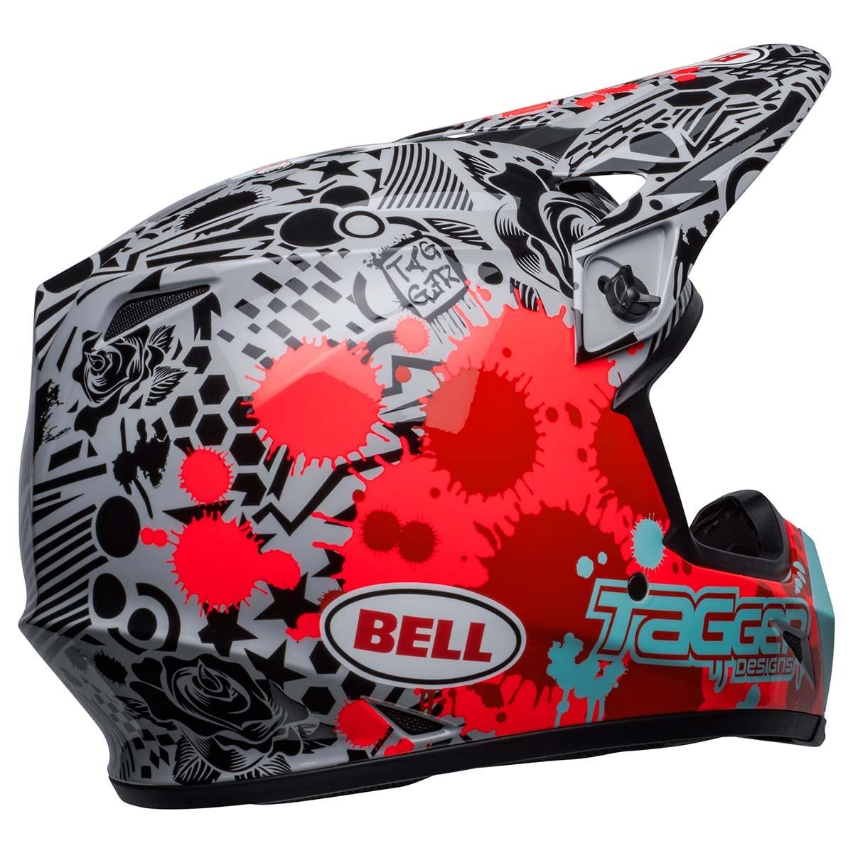 Bell - MX-9 Off-Road Helmet - Tagger Splatter