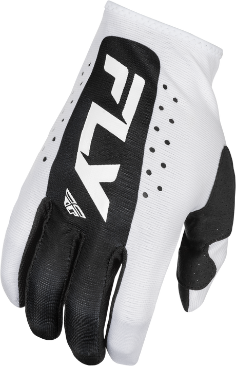 Youth Lite Gloves White/Black Ym - Cycle City Outdoors