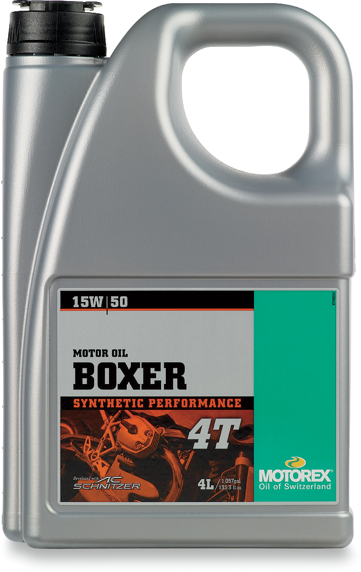 MOTOREX 4T Boxer Oil - 15W-50 - 4L 300273