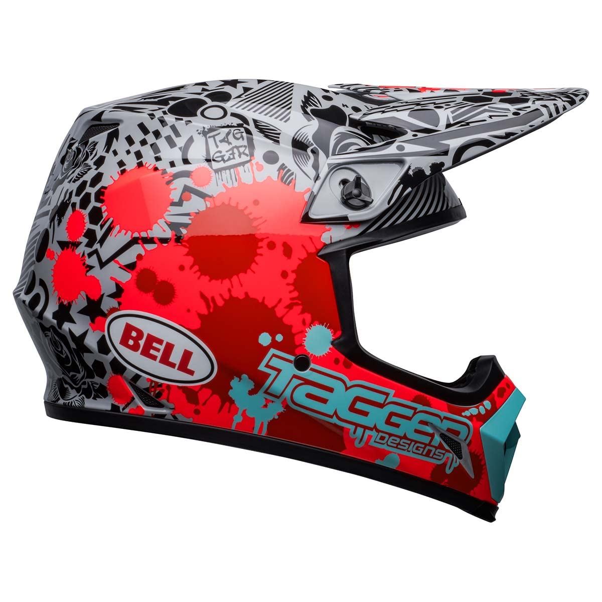 Bell - MX-9 Off-Road Helmet - Tagger Splatter