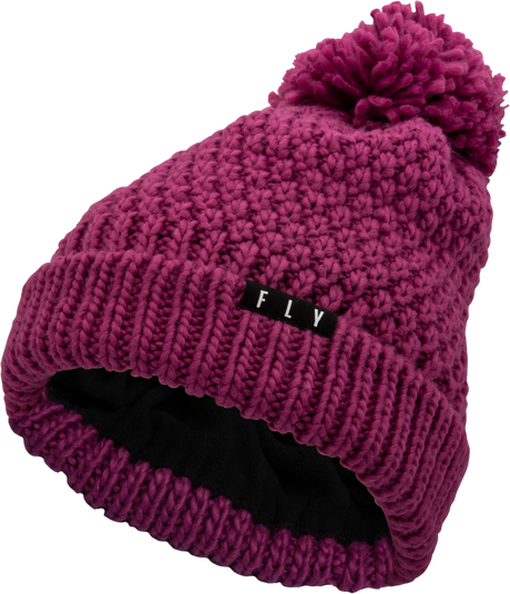 Women's Fly Anna Pom Beanie Burgundy - Cycle City Outdoors