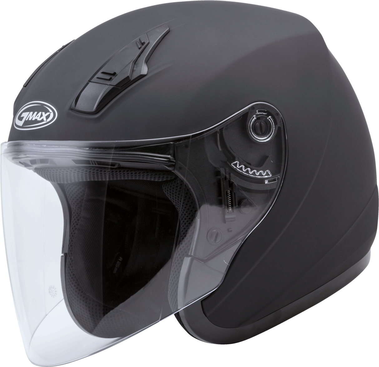 GMAX OF-17 Open Face Helmet Matte Black (Part Number: G317075N)