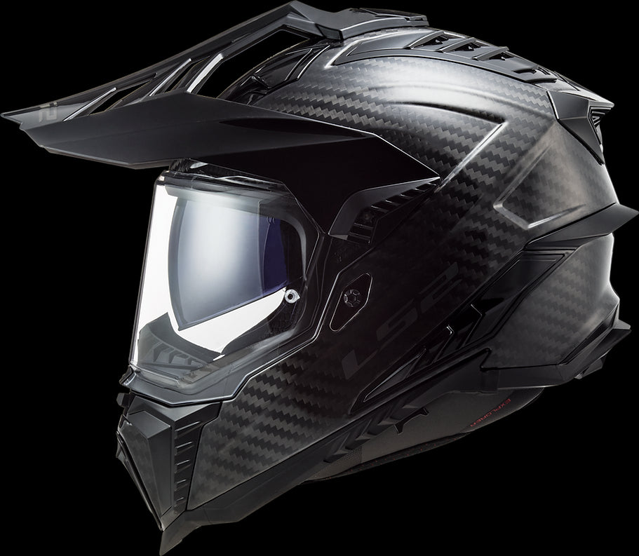 LS2 - Explorer C Solid Adventure Motorcycle Helmet