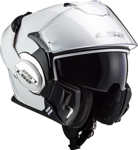 LS2 - Valiant Modular Helmet - Gloss White - L (Open Box)