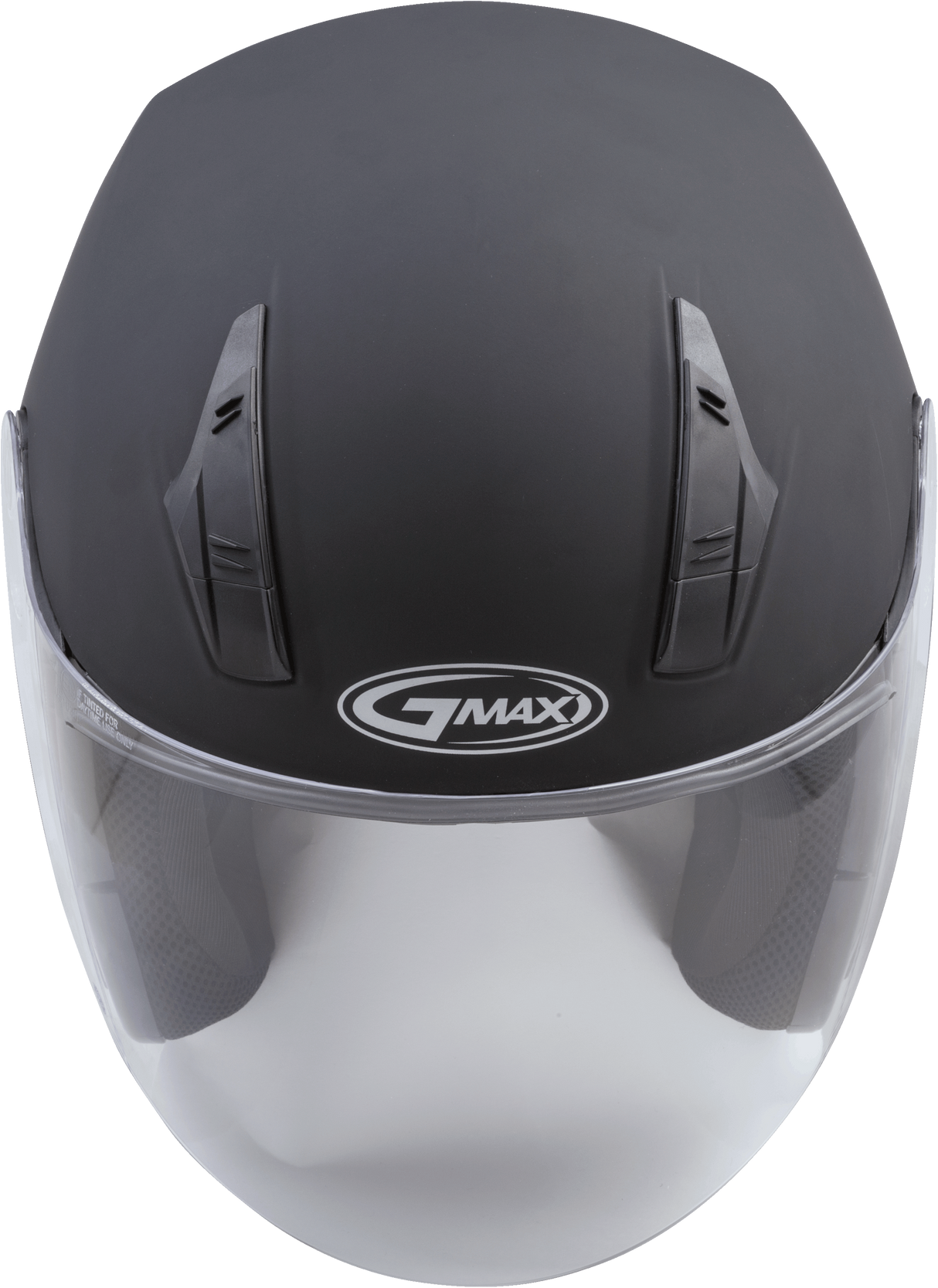 GMAX OF-17 Open Face Helmet Matte Black (Part Number: G317075N)