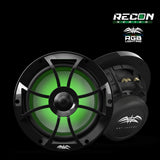 Wet Sounds RECON Series 8" Coaxial Speakers with RGB Backlighting