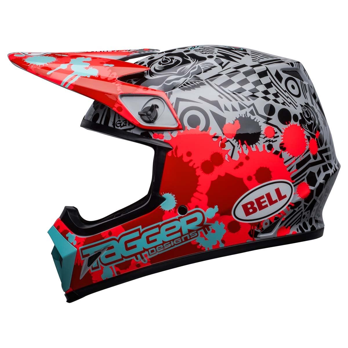 Bell - MX-9 Off-Road Helmet - Tagger Splatter