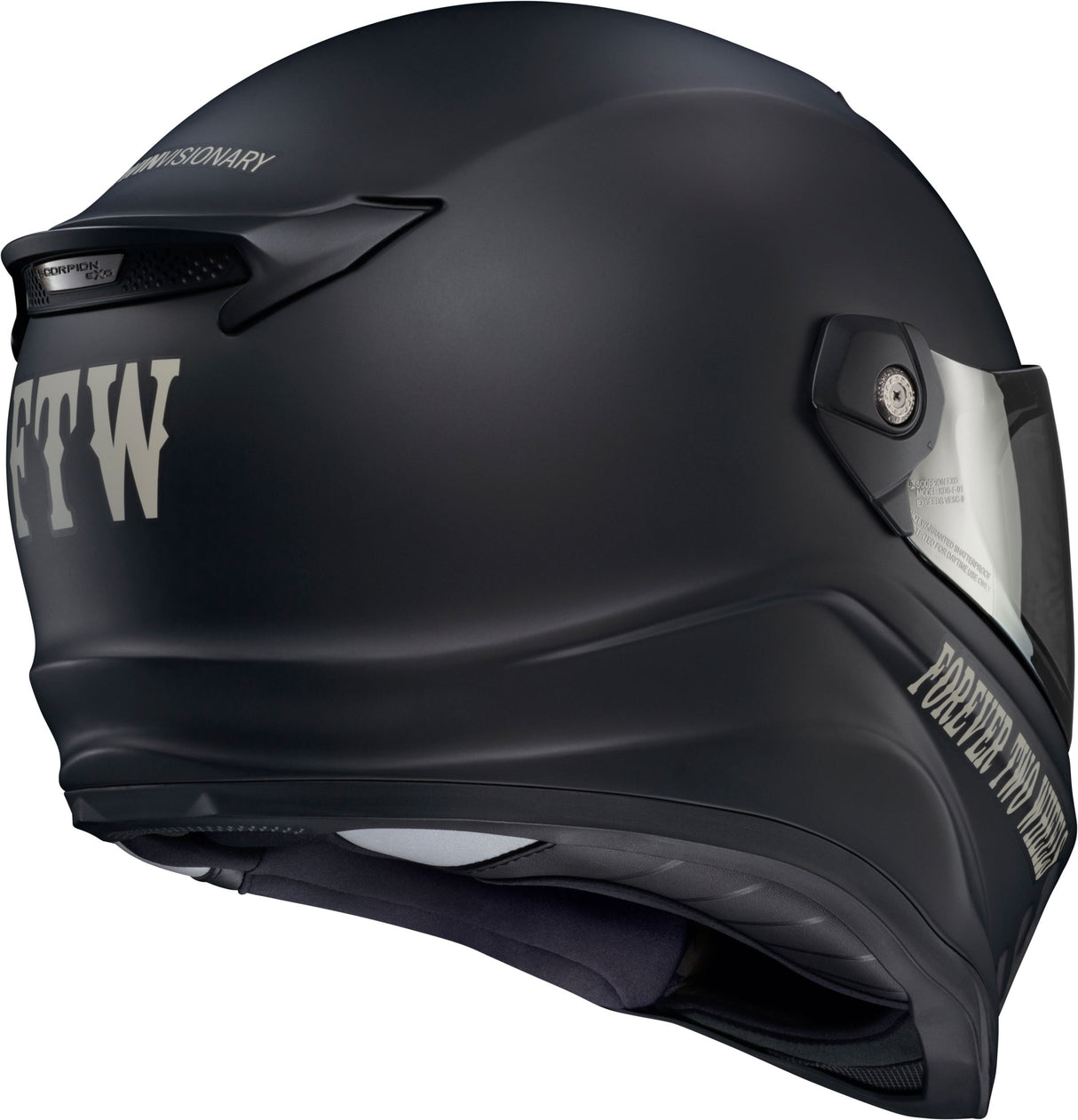 ScorpionEXO - Covert Fx Full Face Helmet Vtwin Visionary