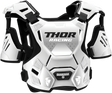 Thor Youth Guardian Roost Deflector - White - 2XS/XS 2701-0966 - Cycle City Outdoors