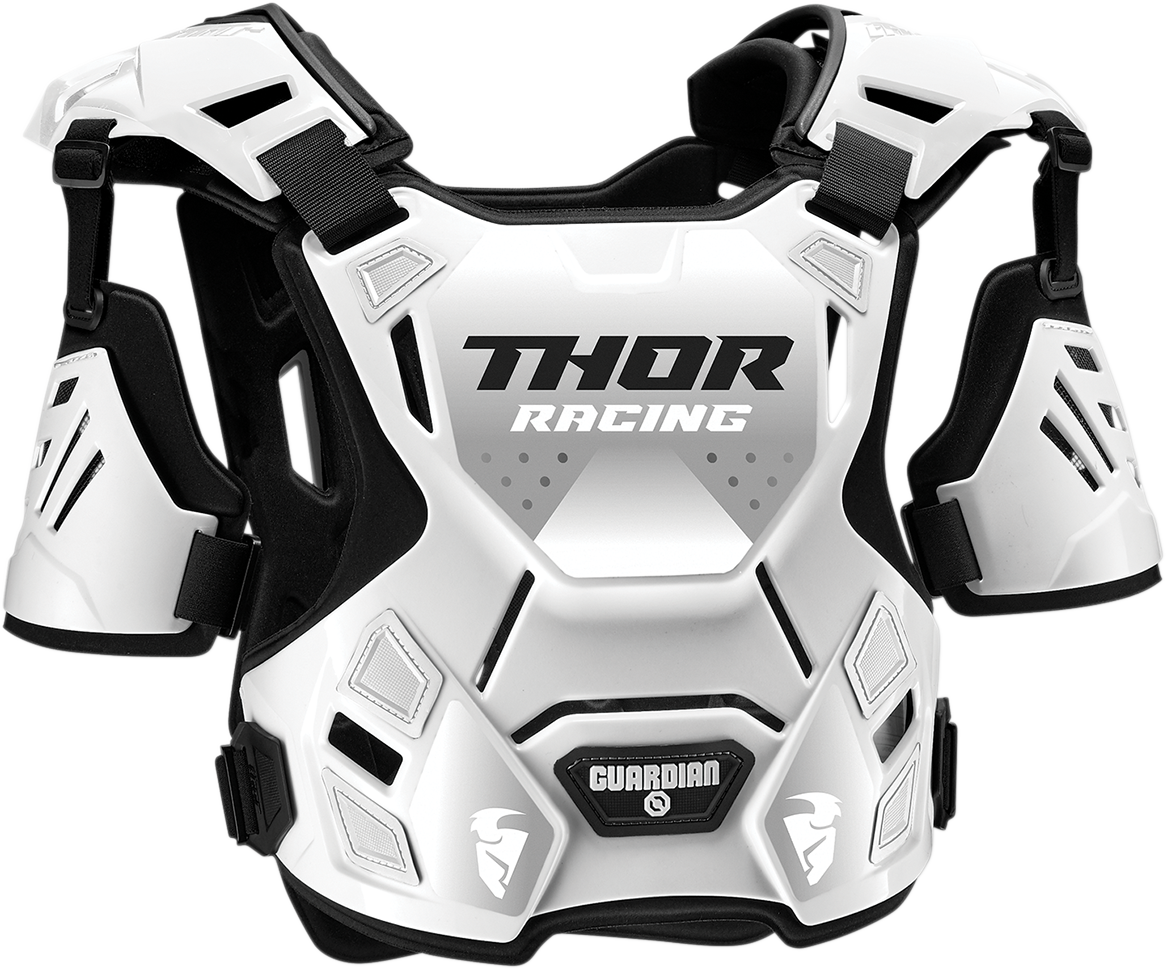 Thor Youth Guardian Roost Deflector - White - 2XS/XS 2701-0966 - Cycle City Outdoors