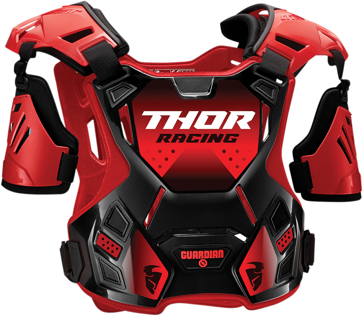 Thor Youth Guardian Roost Deflector - Red - S/M 2701-0969 - Cycle City Outdoors