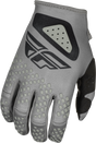 Youth Kinetic Sym Gloves Grey/Black Yl - Cycle City Outdoors